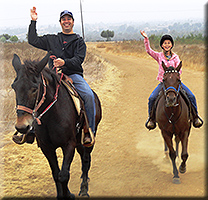 Family Horeback Ridiing Norco CA